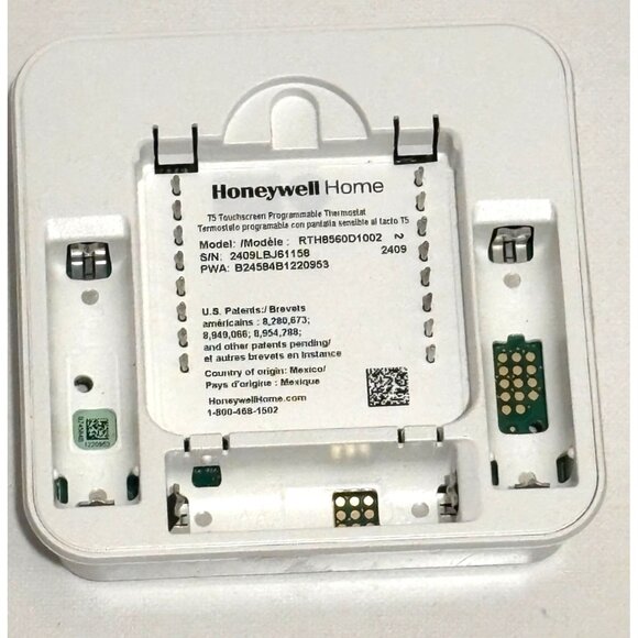 Honeywell Home RTH8560D‎ 7-Day Programmable Touchscreen Thermostat White - Picture 7 of 8